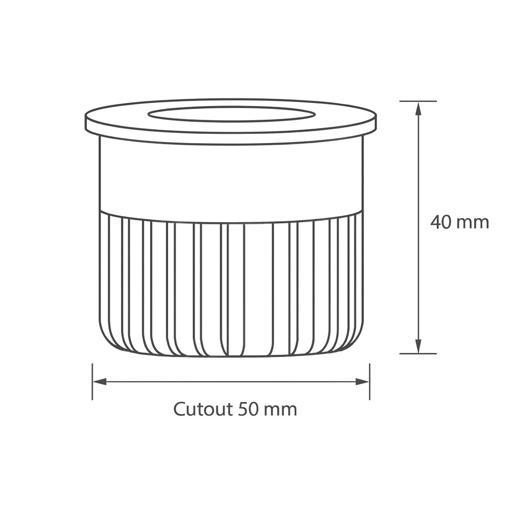 MODULE SPOT LIGHT 7W 3000K