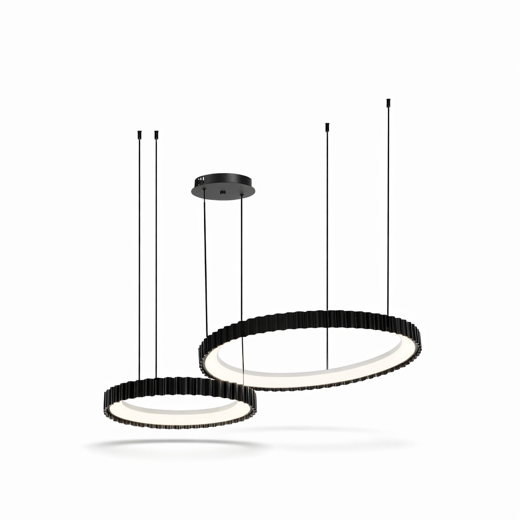 TRIPLE RING LED CHANDAELIER 63W