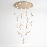 LUXURY MULTI-DROP LED CHANDELIER