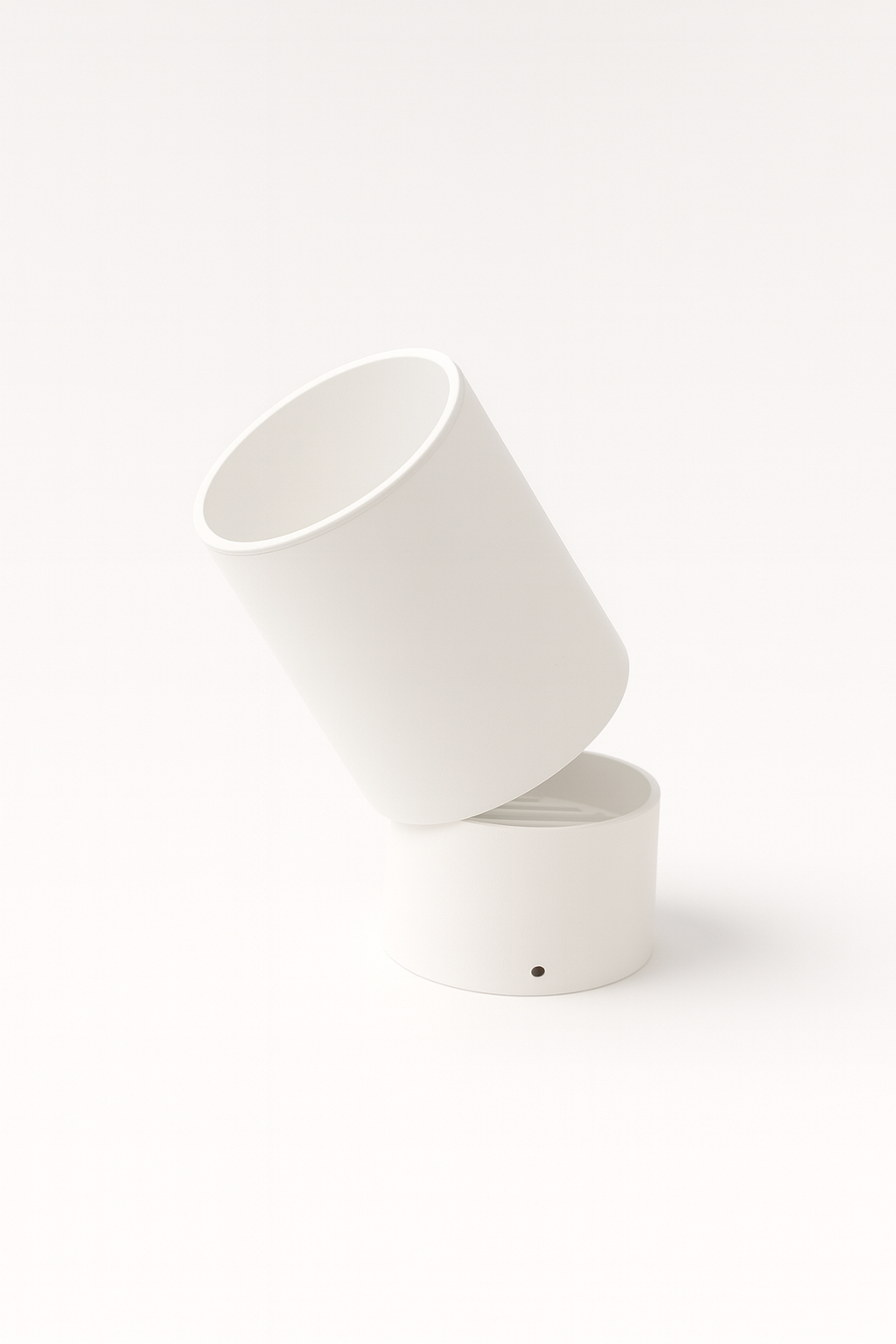 SPOT LIGHT Cylinder Frame White